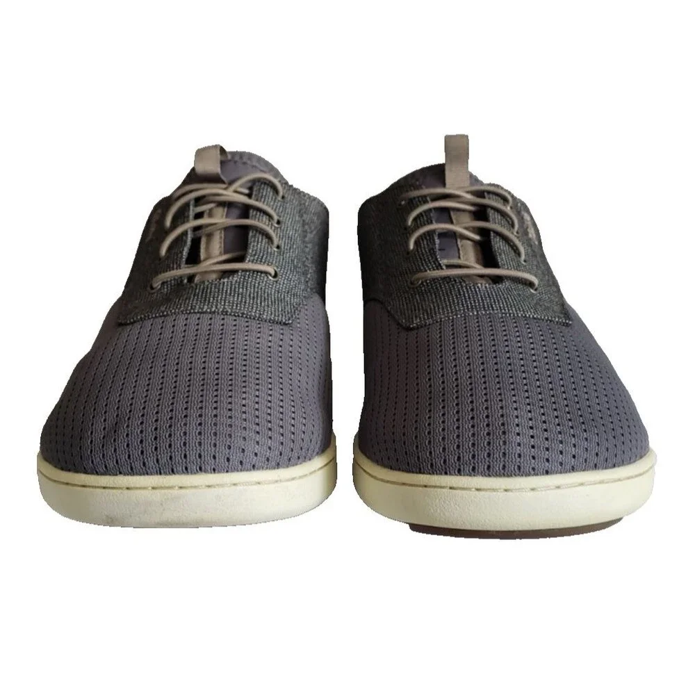 Olukai Nohea Moku Mens Sz 10.5 Casual Shoes Loafers Sneakers Slip-On Boat Gray